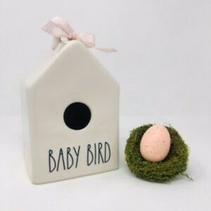 Rae Dunn Baby Bird Birdhouse